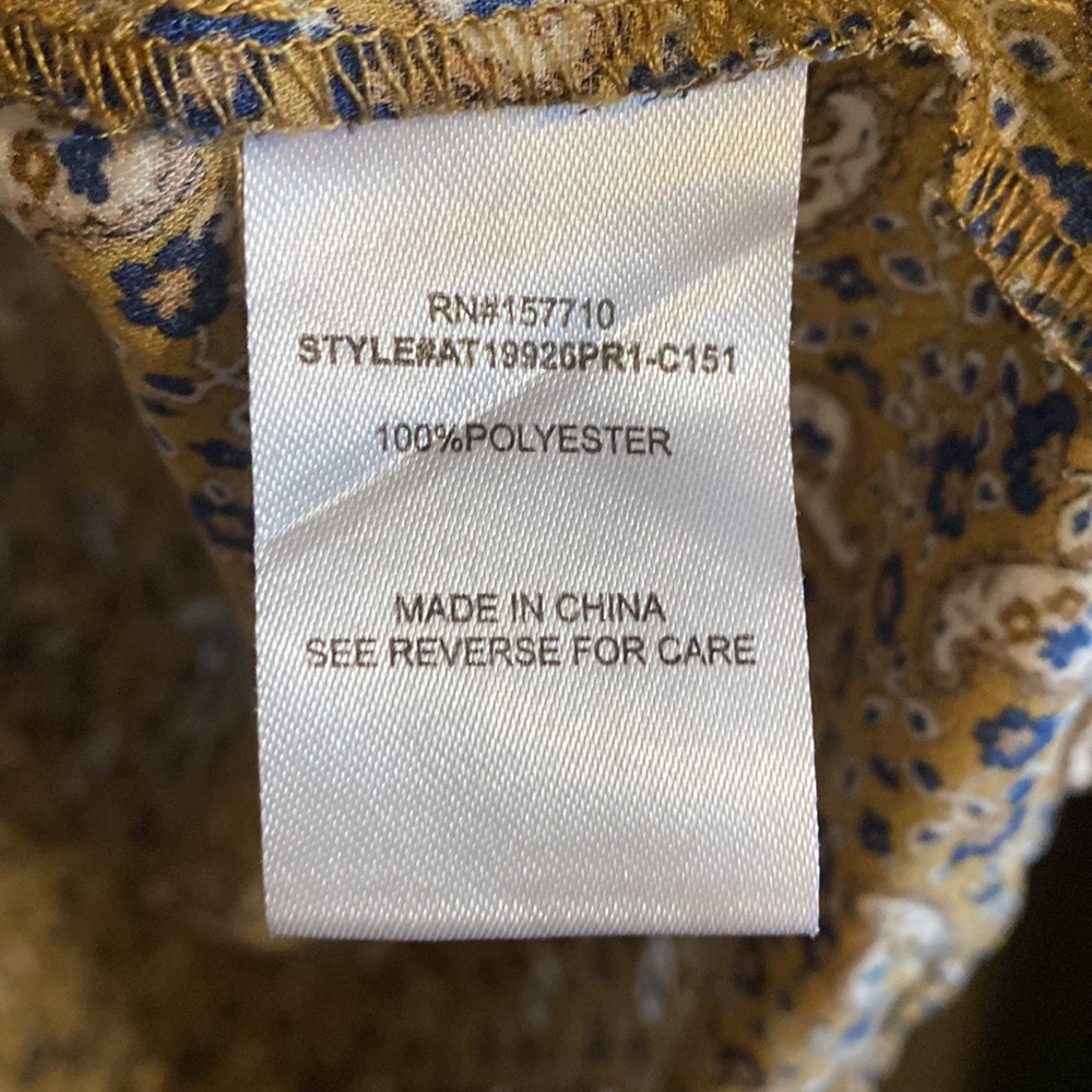 Alchemy Thread Boho Blouse Size Medium - image 6